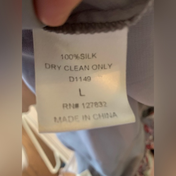 Silk Tiered Floral Summer Dress - Picture 11 of 11